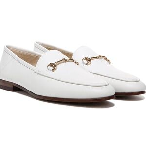 Sam Edelman Loraine Leather white flat loafer size 11